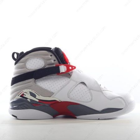 Billige Sko Nike Air Jordan 8 Retro ‘Hvid Sort Rød’ 305381-103