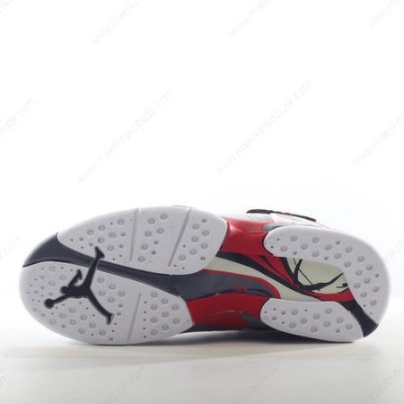 Billige Sko Nike Air Jordan 8 Retro ‘Hvid Sort Rød’ 305381-103