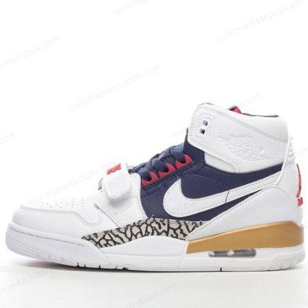 Billige Sko Nike Air Jordan Legacy 312 ‘Guld Hvid Navy Sort’ AV3922-101