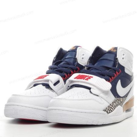 Billige Sko Nike Air Jordan Legacy 312 ‘Guld Hvid Navy Sort’ AV3922-101