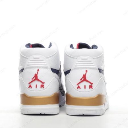 Billige Sko Nike Air Jordan Legacy 312 ‘Guld Hvid Navy Sort’ AV3922-101