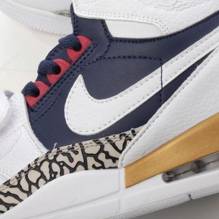 Billige Sko Nike Air Jordan Legacy 312 ‘Guld Hvid Navy Sort’ AV3922-101