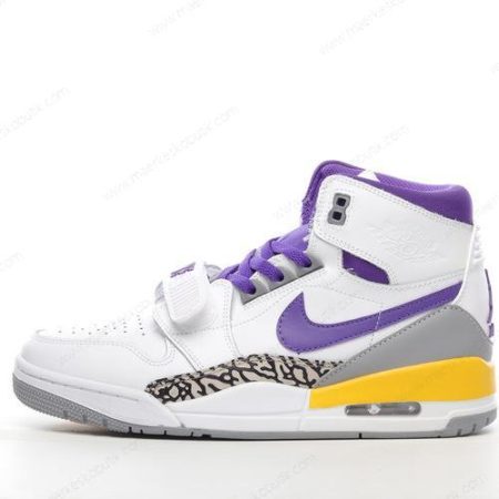 Billige Sko Nike Air Jordan Legacy 312 ‘Hvid Lilla Gul’ AT4047-157