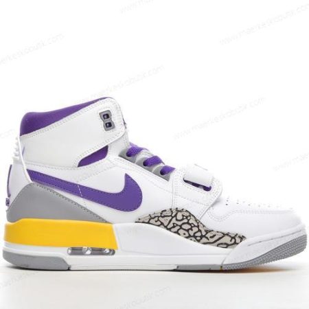 Billige Sko Nike Air Jordan Legacy 312 ‘Hvid Lilla Gul’ AT4047-157