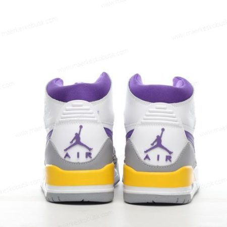 Billige Sko Nike Air Jordan Legacy 312 ‘Hvid Lilla Gul’ AT4047-157