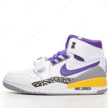 Billige Sko Nike Air Jordan Legacy 312 ‘Hvid Lilla Gul’ AT4047-157