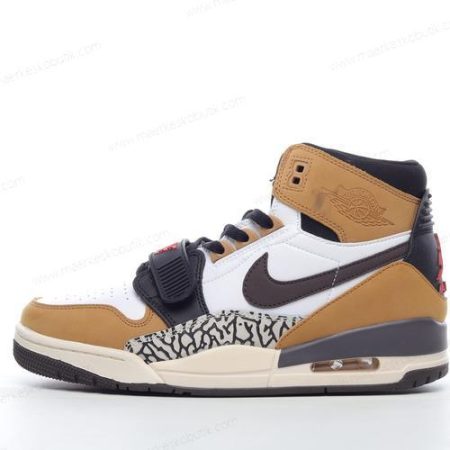 Billige Sko Nike Air Jordan Legacy 312 ‘Hvid Sort Brun’ AT4040-102