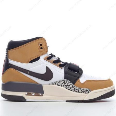 Billige Sko Nike Air Jordan Legacy 312 ‘Hvid Sort Brun’ AT4040-102