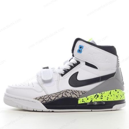 Billige Sko Nike Air Jordan Legacy 312 ‘Hvid Sort Grå Grøn’ AQ4160-107