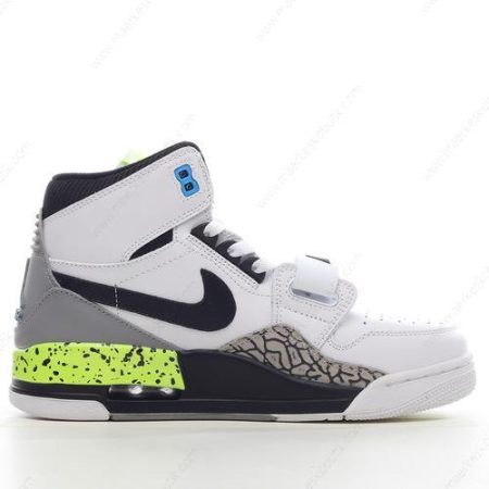 Billige Sko Nike Air Jordan Legacy 312 ‘Hvid Sort Grå Grøn’ AQ4160-107