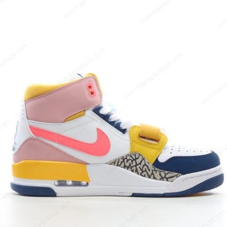 Billige Sko Nike Air Jordan Legacy 312 Low ‘Hvid Blå Pink Pink Gul Grå’ FD9909-161