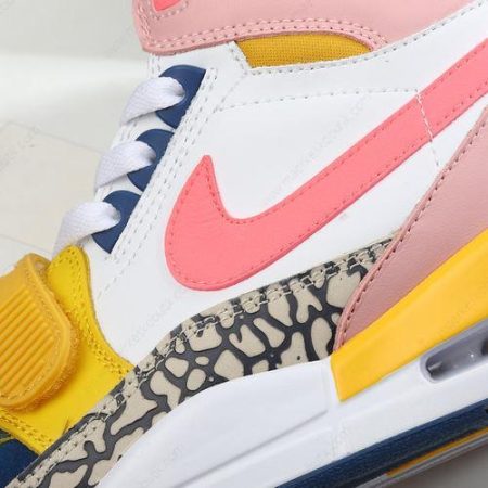 Billige Sko Nike Air Jordan Legacy 312 Low ‘Hvid Blå Pink Pink Gul Grå’ FD9909-161