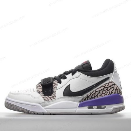 Billige Sko Nike Air Jordan Legacy 312 Low ‘Hvid Lilla Sort Guld’ CD7069-102