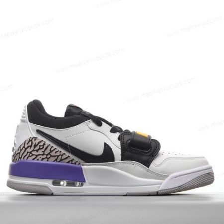 Billige Sko Nike Air Jordan Legacy 312 Low ‘Hvid Lilla Sort Guld’ CD7069-102