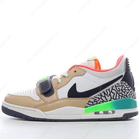 Billige Sko Nike Air Jordan Legacy 312 Low ‘Hvid Sort Brun Grøn Grå Rød’ DZ2763-101