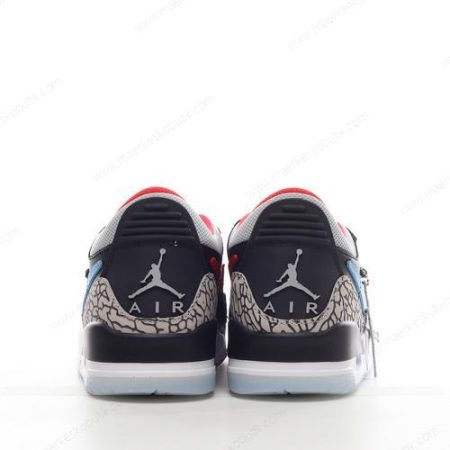 Billige Sko Nike Air Jordan Legacy 312 Low ‘Sort Blå Rød Grå’ CD9054-004