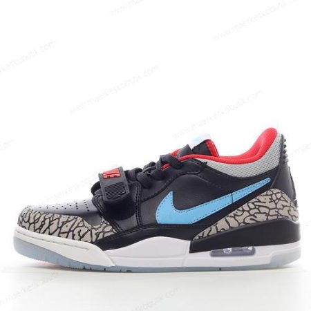 Billige Sko Nike Air Jordan Legacy 312 Low ‘Sort Blå Rød Grå’ CD9054-004