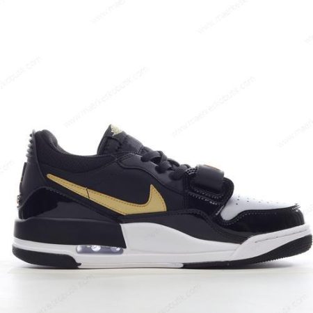 Billige Sko Nike Air Jordan Legacy 312 Low ‘Sort Guld’ CD7069-071