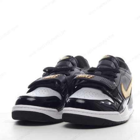 Billige Sko Nike Air Jordan Legacy 312 Low ‘Sort Guld’ CD7069-071