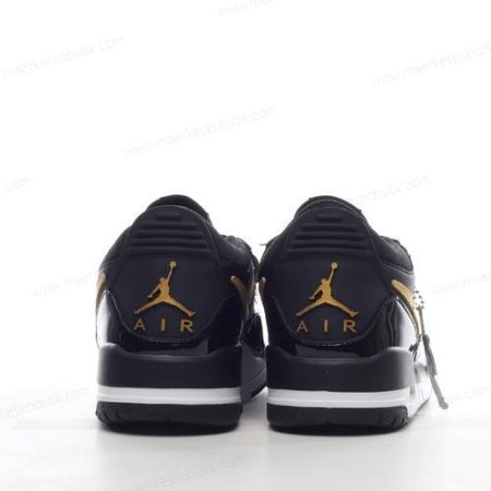 Billige Sko Nike Air Jordan Legacy 312 Low ‘Sort Guld’ CD7069-071