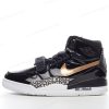 Billige Sko Nike Air Jordan Legacy 312 ‘Sort Guld Hvid’ AV3922-007