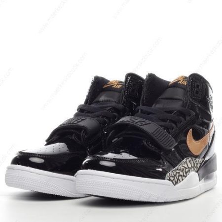 Billige Sko Nike Air Jordan Legacy 312 ‘Sort Guld Hvid’ AV3922-007