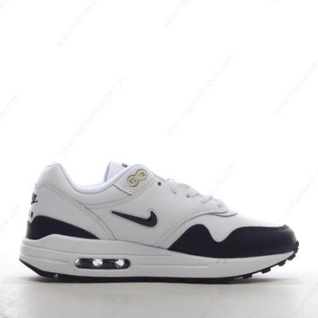 Billige Sko Nike Air Max 1 ‘Hvid Sort’ 918354-100