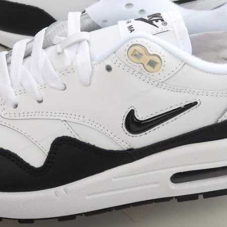 Billige Sko Nike Air Max 1 ‘Hvid Sort’ 918354-100