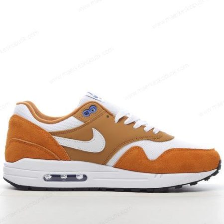 Billige Sko Nike Air Max 1 ‘Lysebrun Orange Hvid’ 908366-700