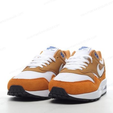 Billige Sko Nike Air Max 1 ‘Lysebrun Orange Hvid’ 908366-700