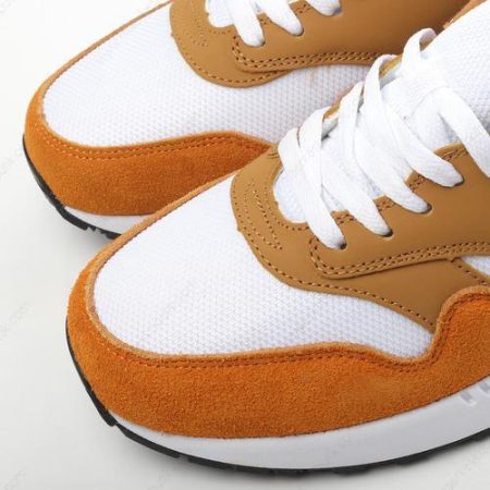 Billige Sko Nike Air Max 1 ‘Lysebrun Orange Hvid’ 908366-700