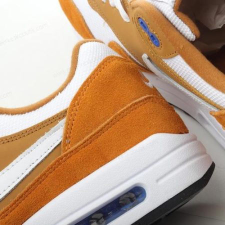 Billige Sko Nike Air Max 1 ‘Lysebrun Orange Hvid’ 908366-700