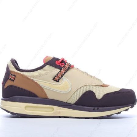 Billige Sko Nike Air Max 1 Travis Scott Cactus Jack ‘Brun’ DO9392-200