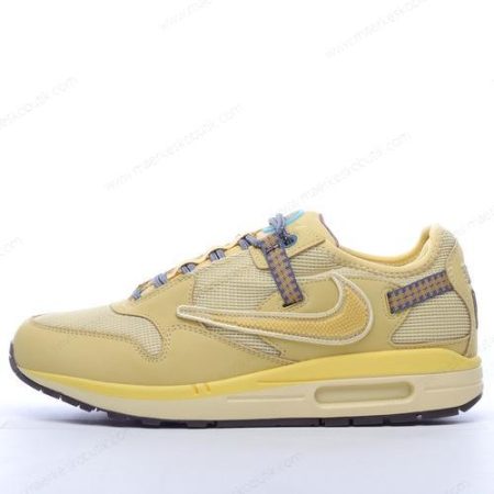 Billige Sko Nike Air Max 1 Travis Scott Cactus Jack ‘Guld’ DO9392-700