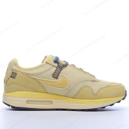 Billige Sko Nike Air Max 1 Travis Scott Cactus Jack ‘Guld’ DO9392-700