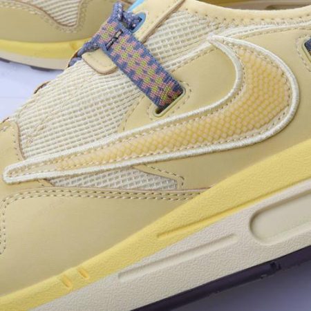 Billige Sko Nike Air Max 1 Travis Scott Cactus Jack ‘Guld’ DO9392-700