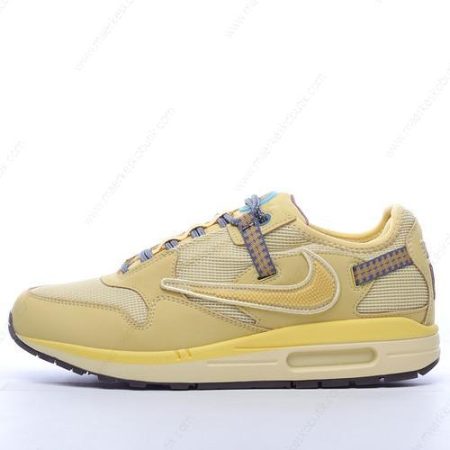 Billige Sko Nike Air Max 1 Travis Scott Cactus Jack ‘Guld’ DO9392-700