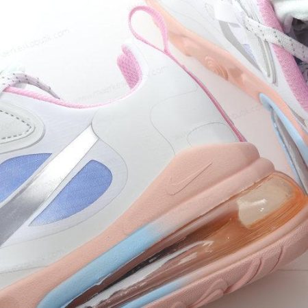 Billige Sko Nike Air Max 270 React ‘Hvid Blå Pink’ CZ8131100