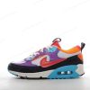 Billige Sko Nike Air Max 90 Futura ‘Hvid Rød Blå Lilla Orange’ FD0821-100