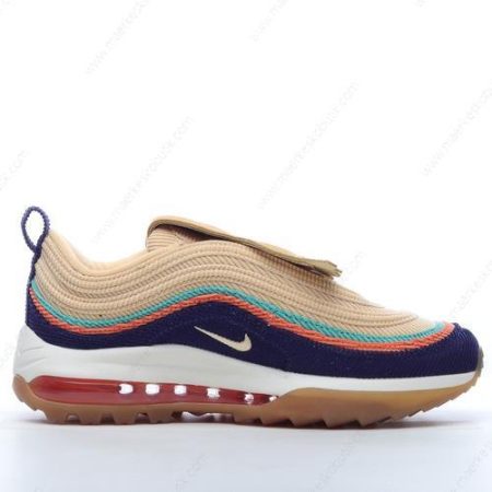 Billige Sko Nike Air Max 97 Golf NRG ‘Blå Guld Hvid Rød’ CJ0563-400