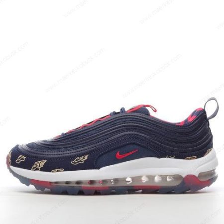 Billige Sko Nike Air Max 97 Golf NRG ‘Blå Guld Hvid Rød’ CK1220-400