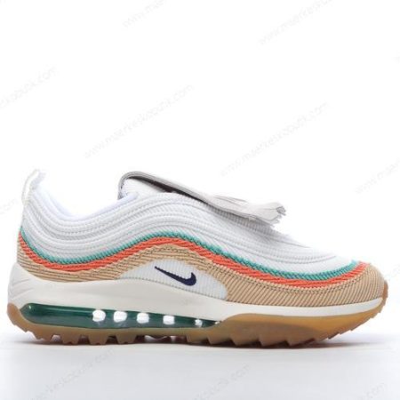 Billige Sko Nike Air Max 97 Golf NRG ‘Guld Hvid’ CJ0563-200