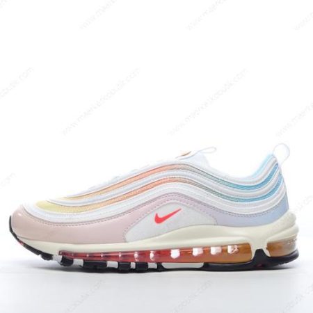 Billige Sko Nike Air Max 97 ‘Hvid Pink Blå Gul’ DD8500-161