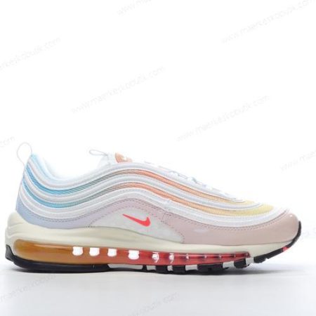 Billige Sko Nike Air Max 97 ‘Hvid Pink Blå Gul’ DD8500-161