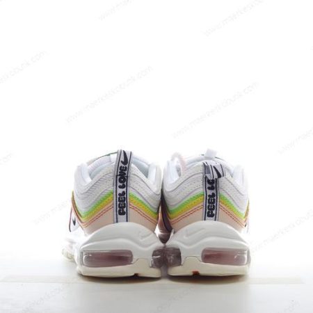 Billige Sko Nike Air Max 97 ‘Hvid Pink Grøn Sort’ FD0870-100