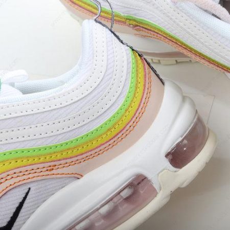 Billige Sko Nike Air Max 97 ‘Hvid Pink Grøn Sort’ FD0870-100