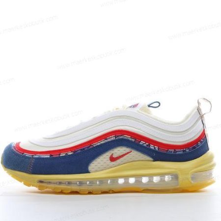 Billige Sko Nike Air Max 97 ‘Hvid Rød Blå’ DV1486-162