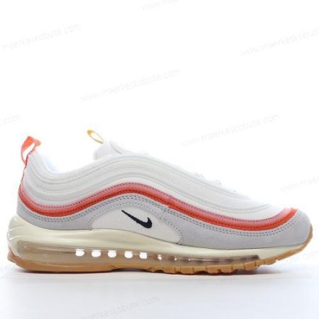 Billige Sko Nike Air Max 97 ‘Hvid Sort Rød’ DQ7655-100