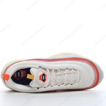 Billige Sko Nike Air Max 97 ‘Hvid Sort Rød’ DQ7655-100