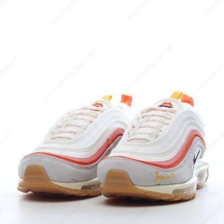 Billige Sko Nike Air Max 97 ‘Hvid Sort Rød’ DQ7655-100